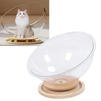 FurryFusion Lit pour chat capsule spatiale FurryFusion Lit pour chat capsule spatiale