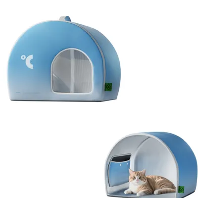 FurryFusion Nid de refroidissement estival pour chat FurryFusion Nid de refroidissement estival pour chat