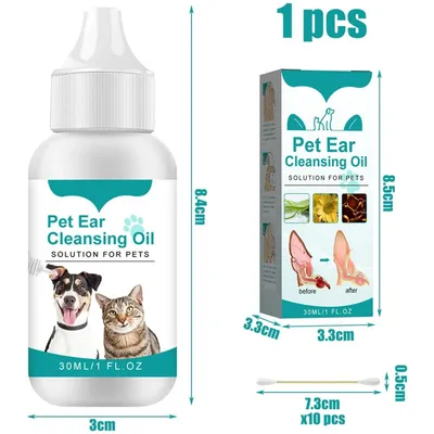 FurryFusion Nettoyant Oreille Chien et Chat