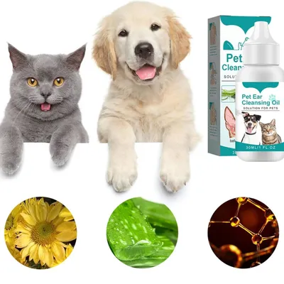 FurryFusion Ohrenreiniger für Hunde und Katzen