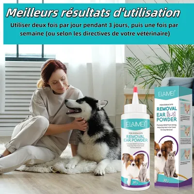 FurryFusion Nettoyant pour oreilles de chien