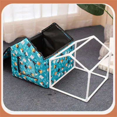 FurryFusion - Maison climatisée pour chats  (48 * 42 * 14cm)