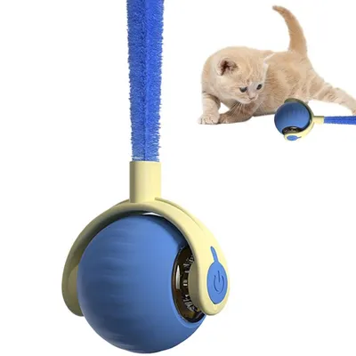 FurryFusion Jouet à bille roulante pour chat