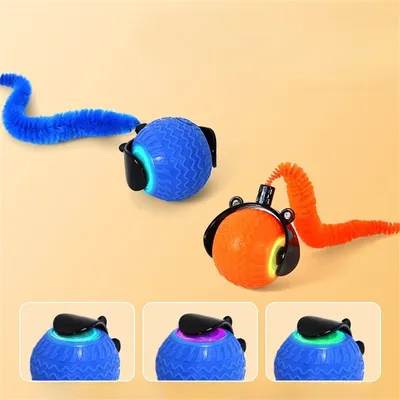 FurryFusion Balle électrique pour chat, tous sols