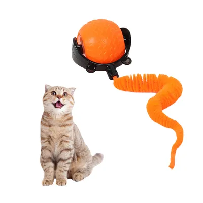 FurryFusion Balle électrique pour chat, tous sols