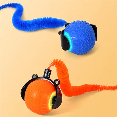 FurryFusion Balle électrique pour chat, tous sols