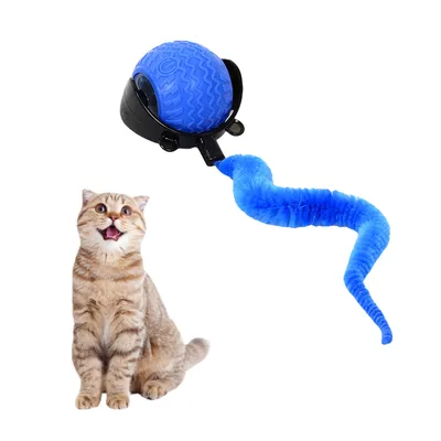 FurryFusion Balle électrique pour chat, tous sols
