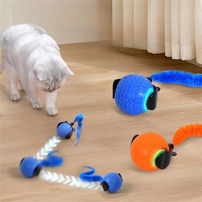 FurryFusion Balle électrique pour chat, tous sols
