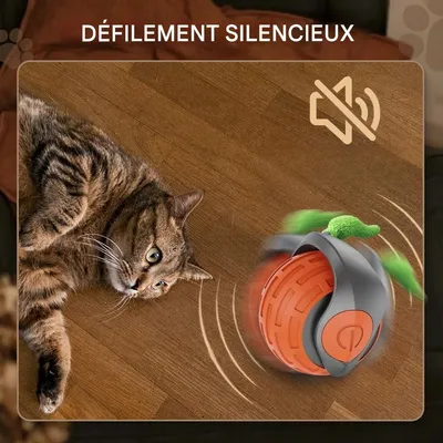 FurryFusion Balle interactive pour chat