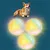 FurryFusion Boule de caoutchouc lumineuse pour chien