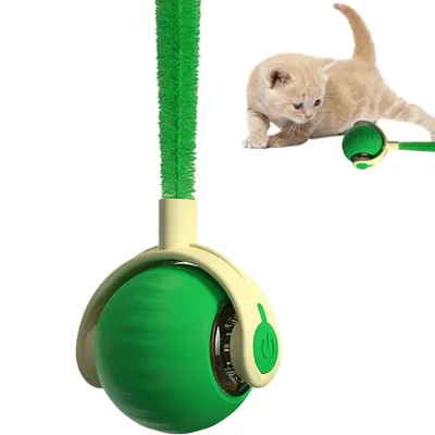 FurryFusion Jouet à bille roulante pour chat
