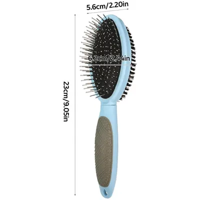 FurryFusion Brosse de toilettage pour chien double face