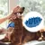 FurryFusion Brosse de bain pour chien et chat poil court