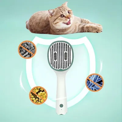 FurryFusion Peigne à rayons UV pour chats