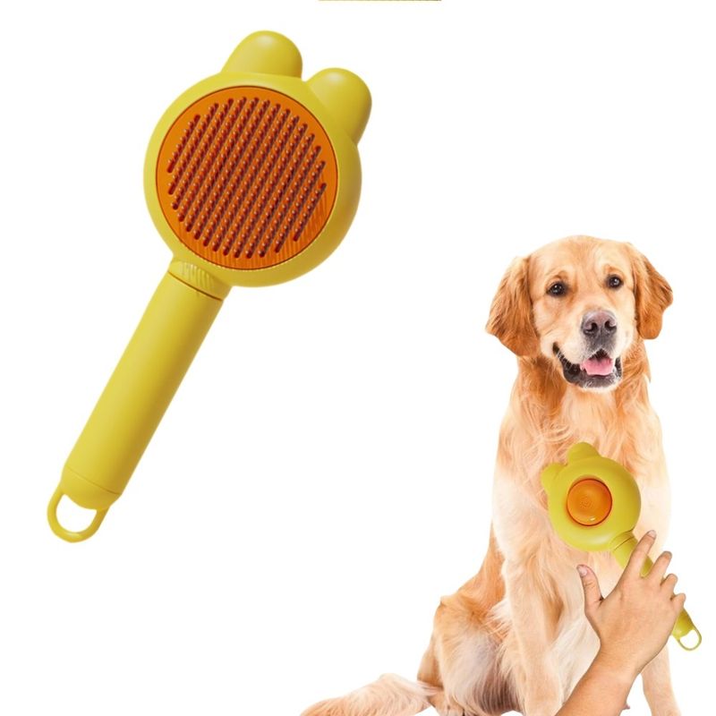 FurryFusion Brosse dépilatoire pour chats et chiens