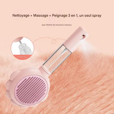 FurryFusion Brosse à spray pour chat