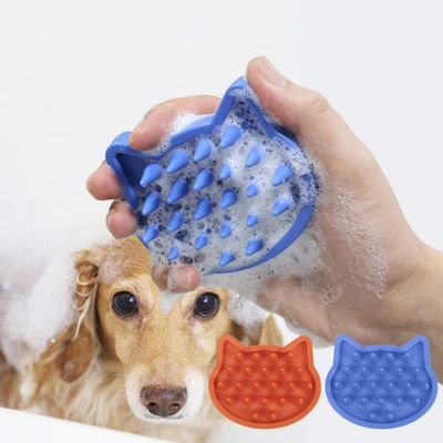 FurryFusion Brosse de bain pour animaux de compagnie
