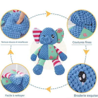 FurryFusion Jouet peluche pour chiens