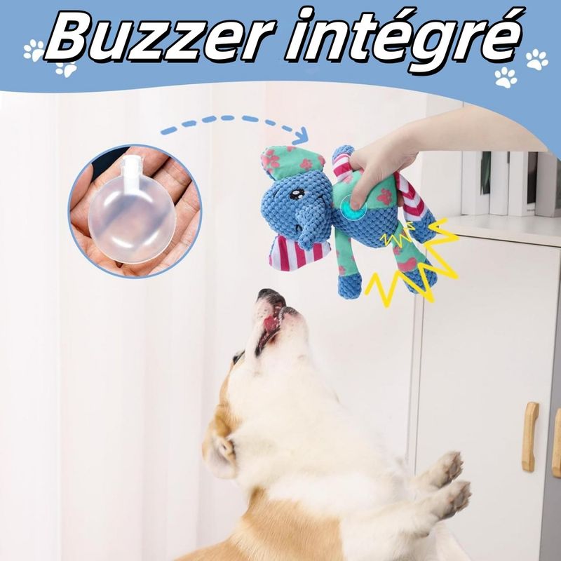 FurryFusion Jouet peluche pour chiens