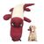 FurryFusion Jouet en peluche crocodile pour chien