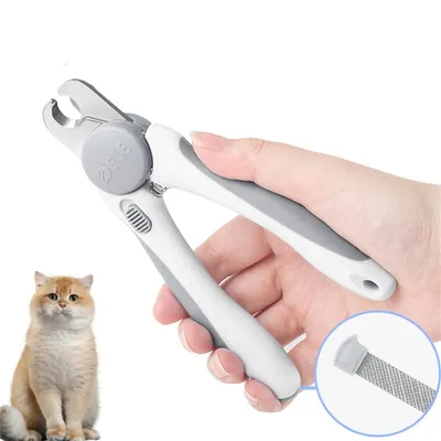 FurryFusion Coupe-ongles pour chats et chiens avec lime FurryFusion Coupe-ongles pour chats et chiens avec lime