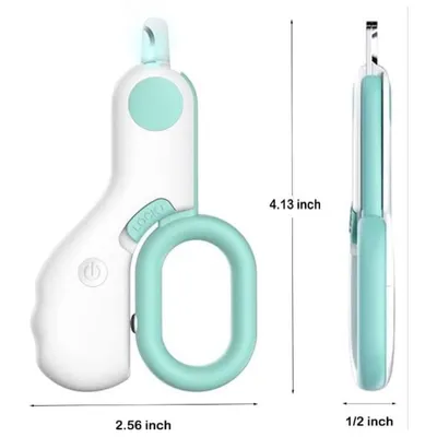 FurryFusion Coupe-ongles pour chiens et chats avec lumières LED