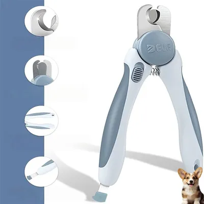 FurryFusion Coupe-ongles pour chats et chiens avec lime FurryFusion Coupe-ongles pour chats et chiens avec lime