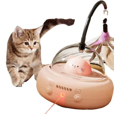 FurryFusion Jouet de voiture pour chat automatique