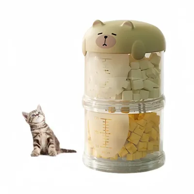Pet Planet Animaux De Compagnie Bocal De Stockage De Nourriture Portable