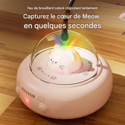 FurryFusion Jouet de voiture pour chat automatique