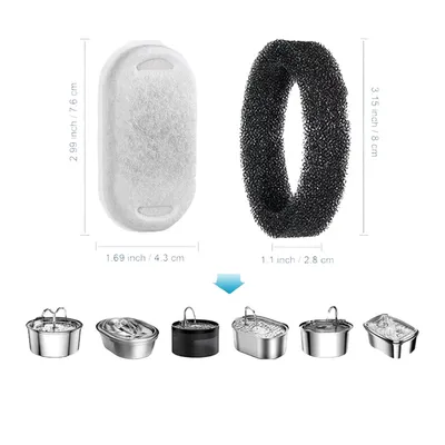 FurryFusion - Cartouche de filtre en résine et charbon actif