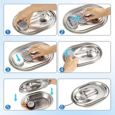 FurryFusion - Cartouche de filtre en résine et charbon actif