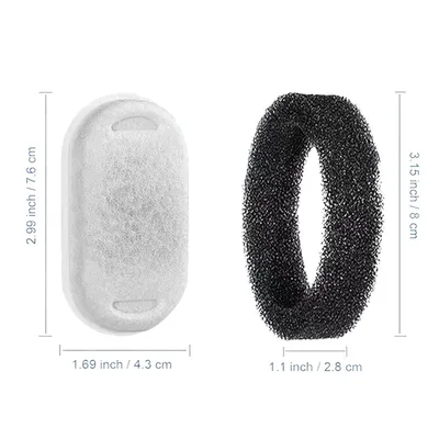 FurryFusion - Cartouche de filtre en résine et charbon actif