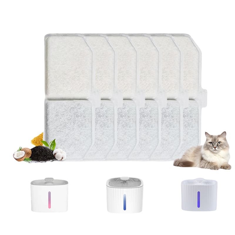 FurryFusion – Einzeln verpackter Filter für Katzen-Wasserspender