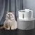 FurryFusion - Dispenseur d'eau intelligent sans fil pour animaux 3,2 L