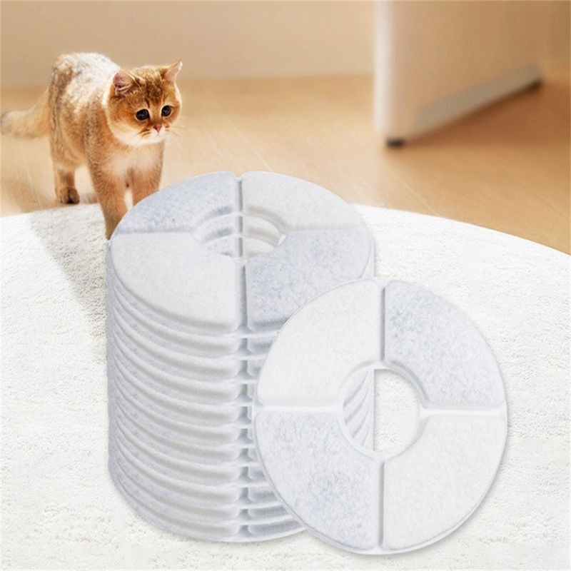 FurryFusion - Cartouche de filtre pour distributeur d'eau Rond