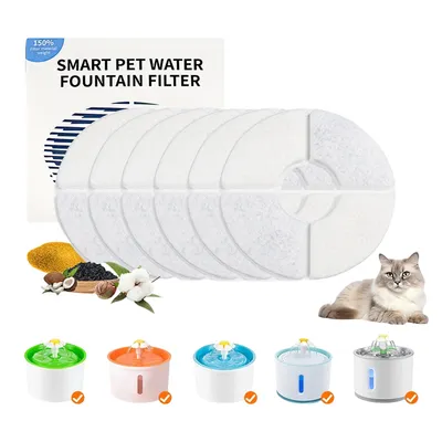 FurryFusion - Cartouche de filtre pour distributeur d'eau Rond