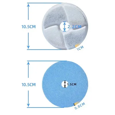 FurryFusion - Cartouche de filtre pour distributeur d'eau intelligent