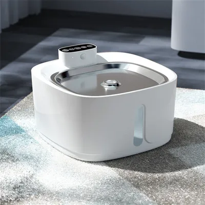 FurryFusion - Dispenseur d'eau intelligent sans fil pour animaux 3,2 L