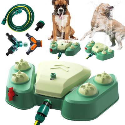 FurryFusion Arroseur à Eau Activé par les Pattes pour Chiens
