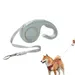 FurryFusion Laisse rétractable pour chien 3 m