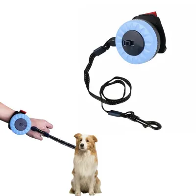 FurryFusion Correa retráctil automática para perros