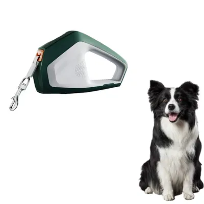 FurryFusion Laisse rétractable pour chien de taille moyenne