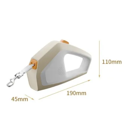 FurryFusion Laisse rétractable pour chien de taille moyenne