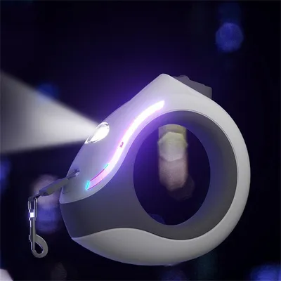 FurryFusion - Corde extensible pour chien avec lumière