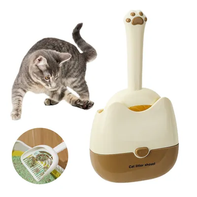 FurryFusion - Pelles à litière multifonctionnelles pour chats