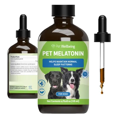 FurryFusion - Gouttes de mélatonine pour santé canin