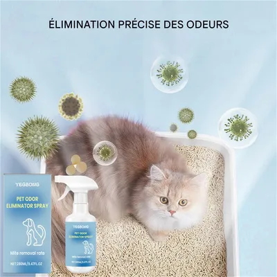 FurryFusion Spray déodorant pour animaux
