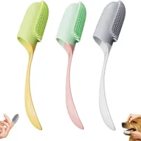 FurryFusion Brosse pour doigt pour chien et chat paquet de 2