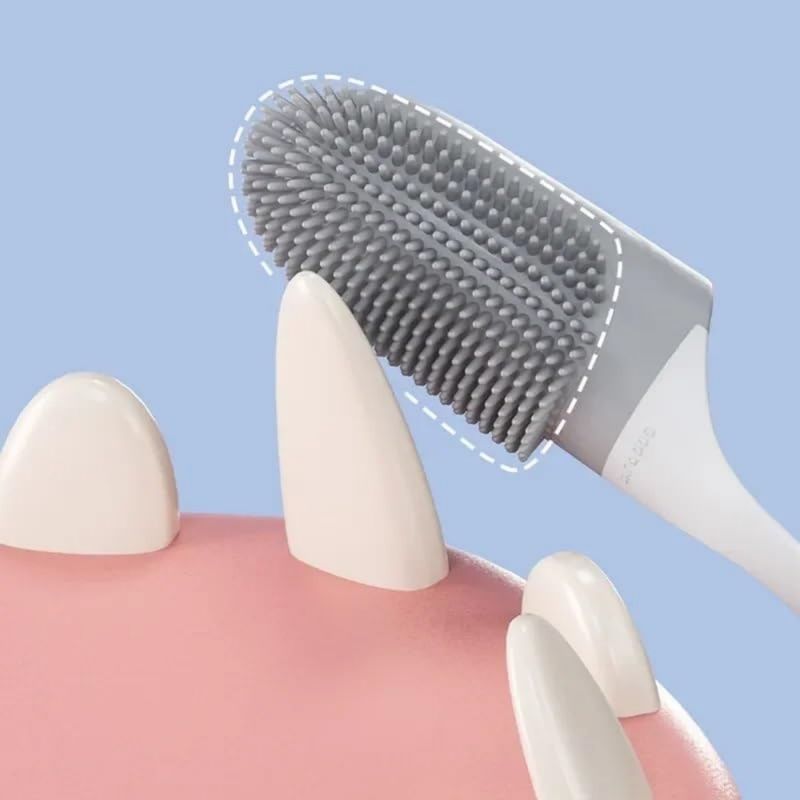 FurryFusion Brosse pour doigt pour chien et chat paquet de 2